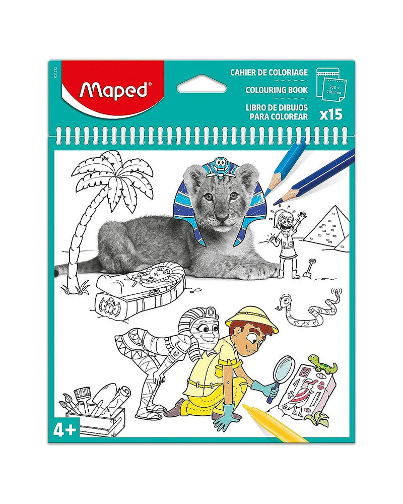 Maped Libros para colorear surtidos x15 - Verde