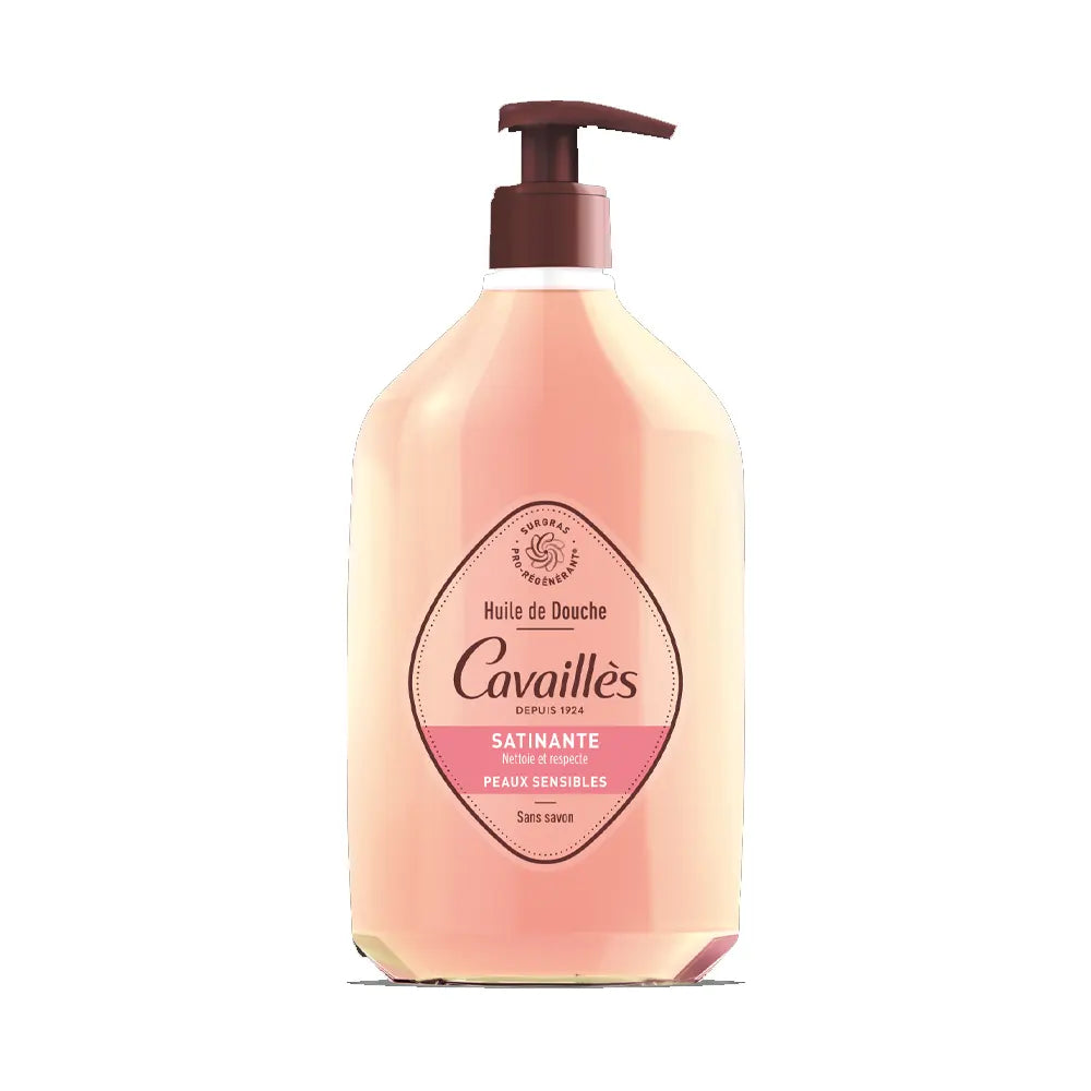 Rogé Cavaillès Huile de Douche Satinante Argan & Rose 750ml