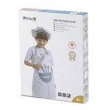 Viga Toys PolarB Petit Chef Uniforme & Chapeau Gris 3A+