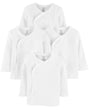 Lot de 4 T-shirts à Manches longues à Pression Latérale Carter's - Blanc