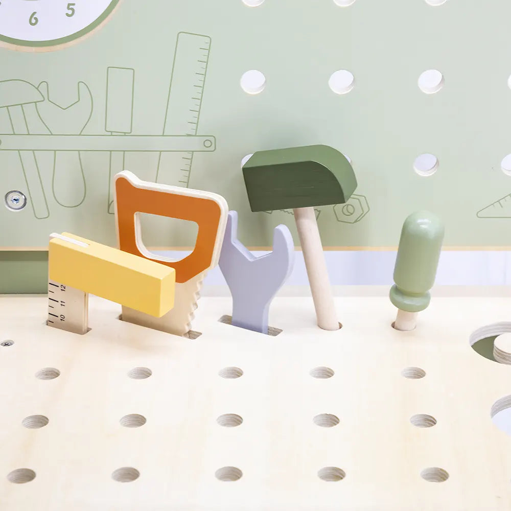 Viga Toys PolarB Etabli & Outils en Bois 3A+