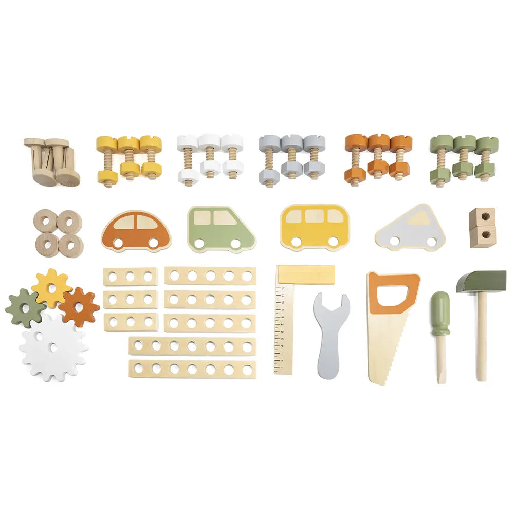 Viga Toys PolarB Etabli & Outils en Bois 3A+