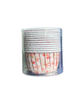 Molde de Papel para Cupcakes x12 - Flores Rosas