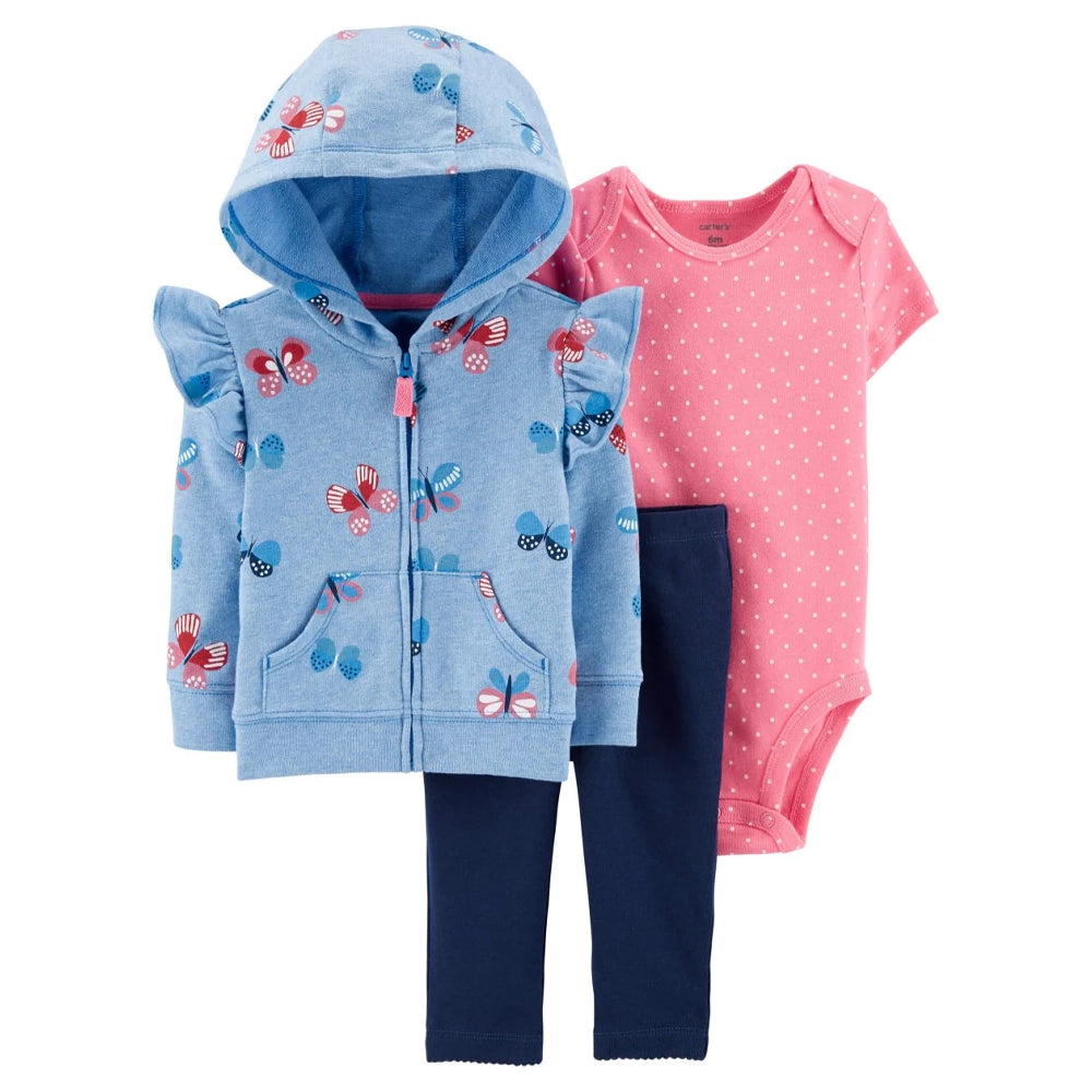 Carter's Baby Girl 3-Piece Set - Butterfly