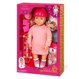Our Generation Poupée Skateur Posable & Livre d'Histoires 46cm 3A+ - Ollie