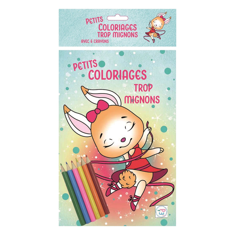 Pequeños Coloreables Muy Tiernos - Conejito