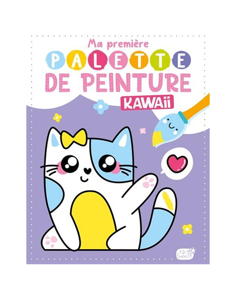 Mi primera paleta de pintura - Kawaii
