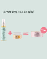 Yazine Offre de Change : 1 Huile de Change + 1 Baume Réparateur de Change = 1 Savon Doux Offert