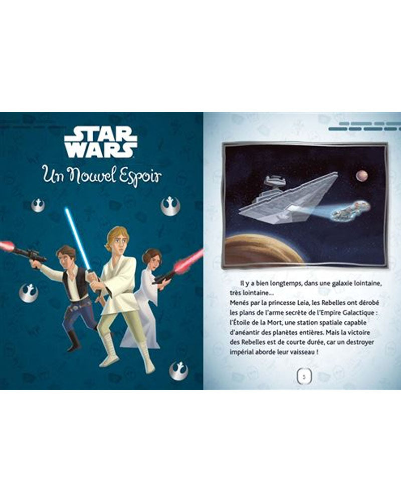 5 Minutes Pour S'endormir Star Wars + Lampe de Poche Magique