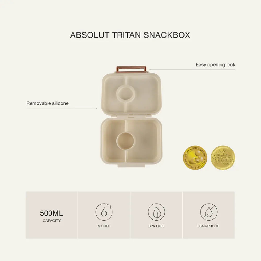 Citron Lunchbox Tritan 3 Compartiments - Licorne