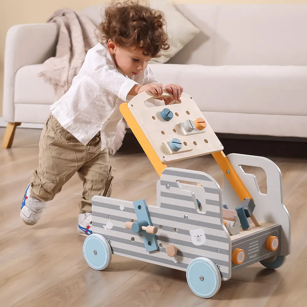 Viga Toys PolarB Trotteur Educatif avec Outils 18M+