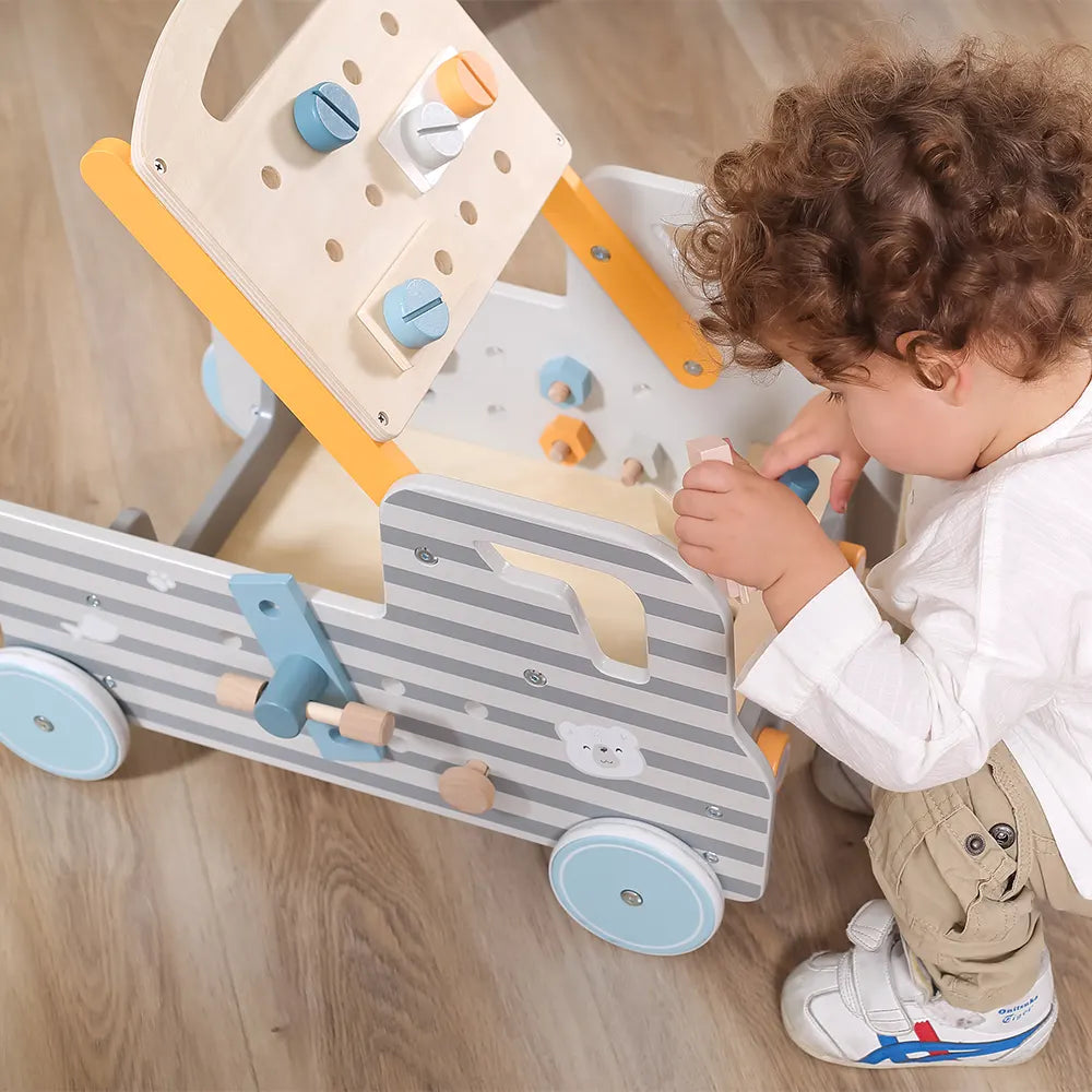 Viga Toys PolarB Trotteur Educatif avec Outils 18M+