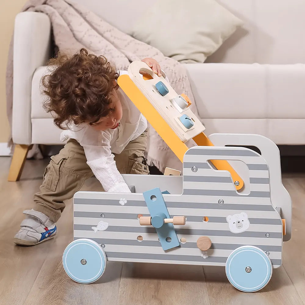 Viga Toys PolarB Trotteur Educatif avec Outils 18M+