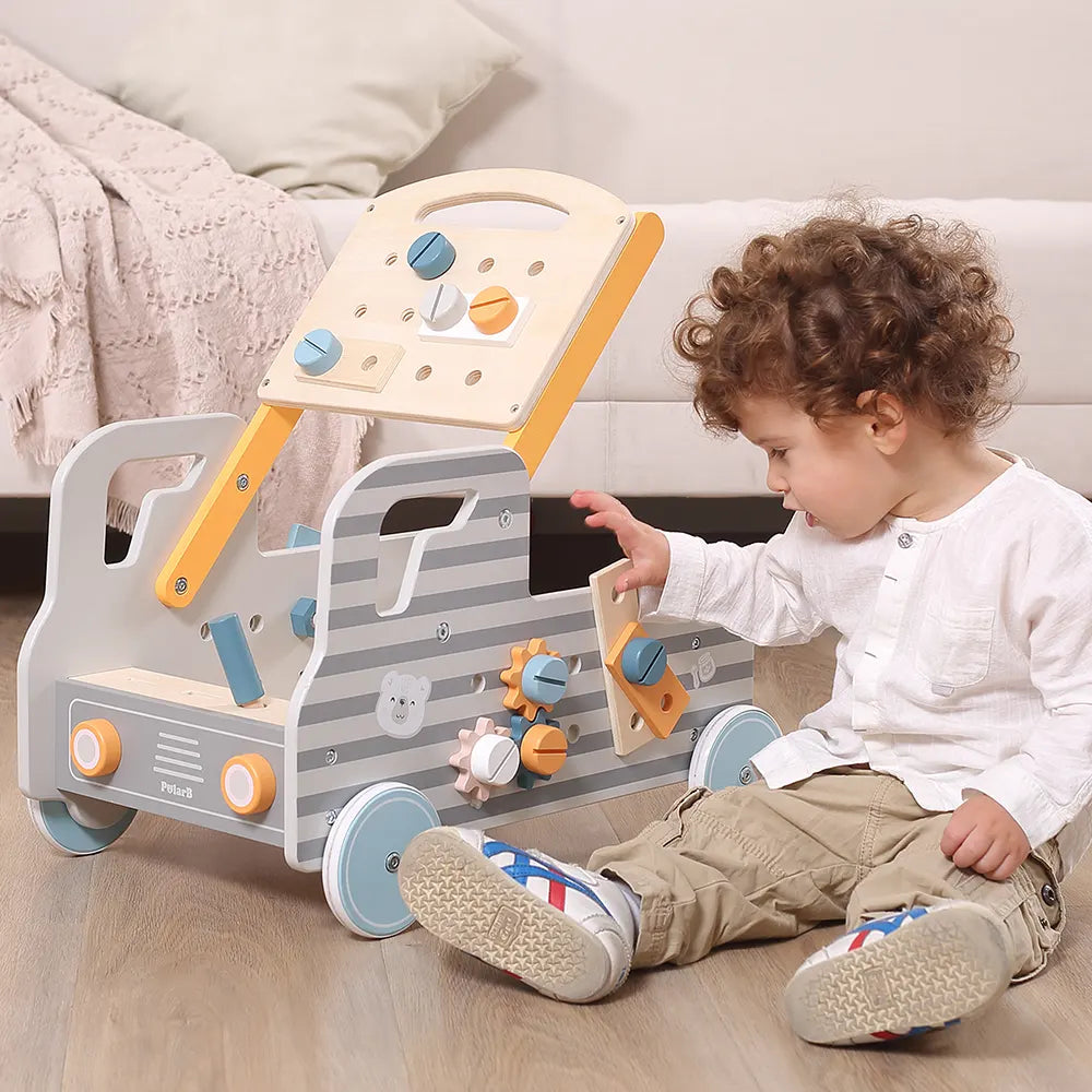 Viga Toys PolarB Trotteur Educatif avec Outils 18M+