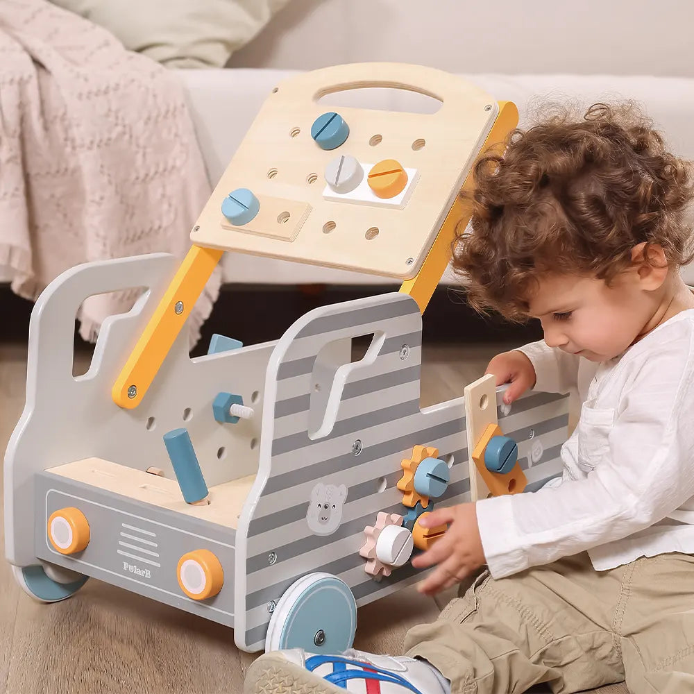 Viga Toys PolarB Trotteur Educatif avec Outils 18M+