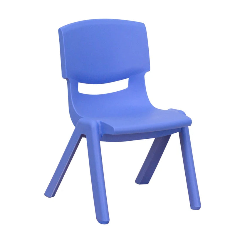 Silla de Plástico para Niños - Azul