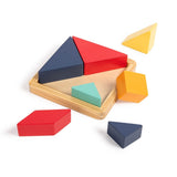 Eurekakids Puzzle à Encastrer Montessori 2en1 18M+