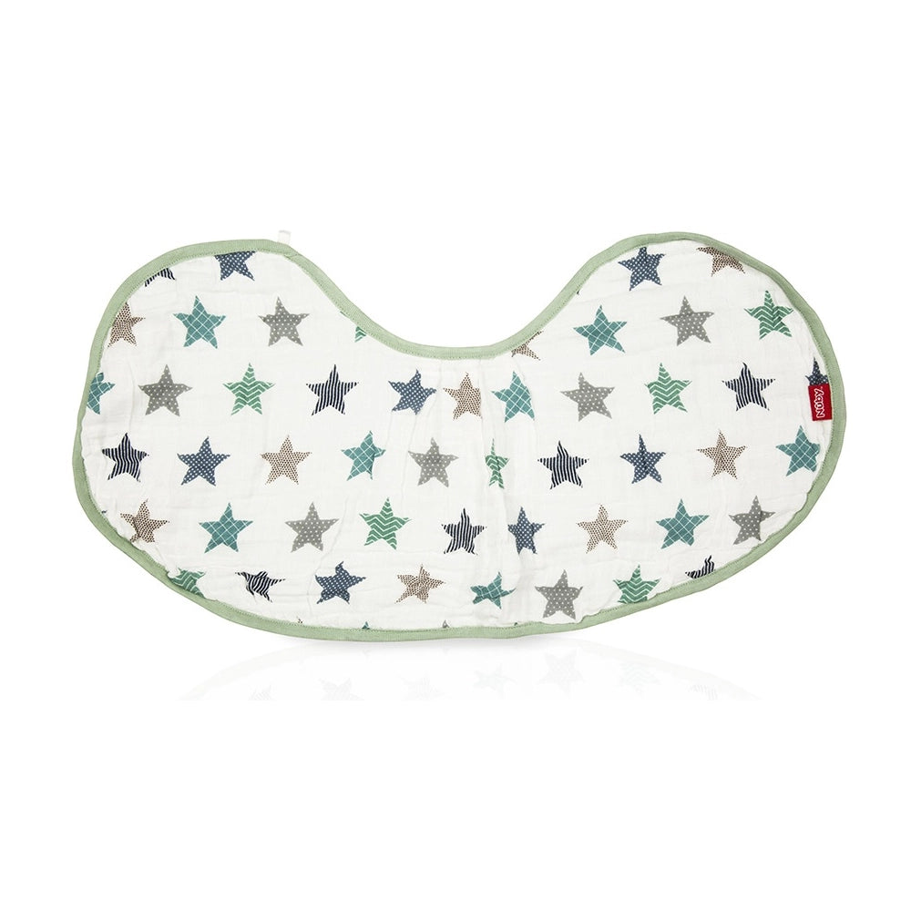 Bavoir en Mousseline 2en1 Nûby 0m+ - Les Etoiles