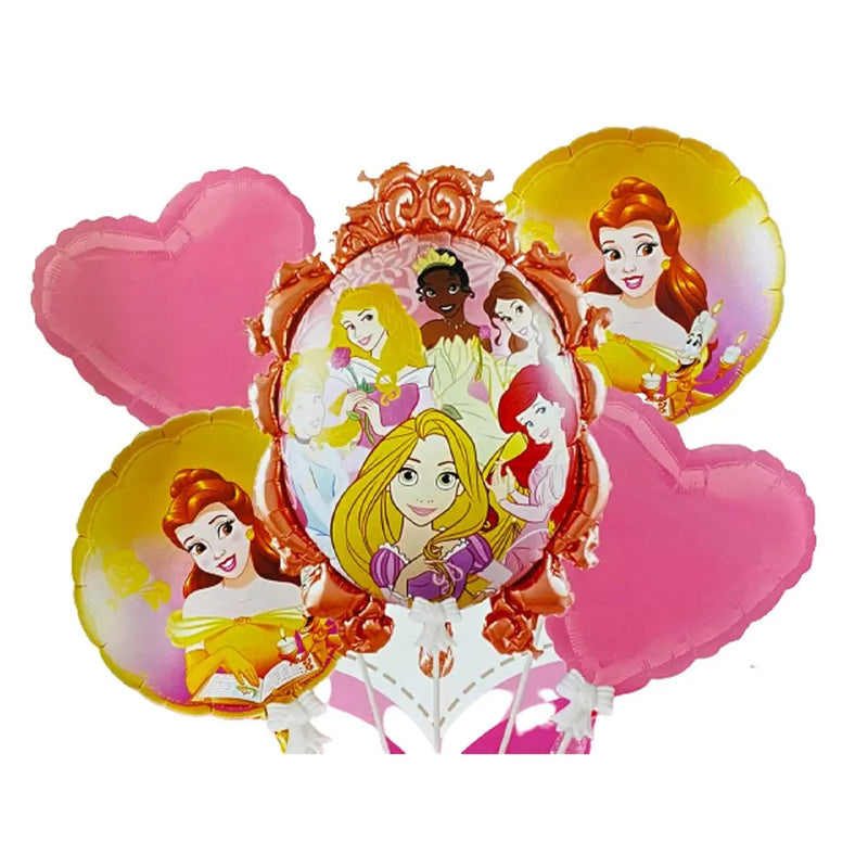 Pack de 5 Ballons - Princesses