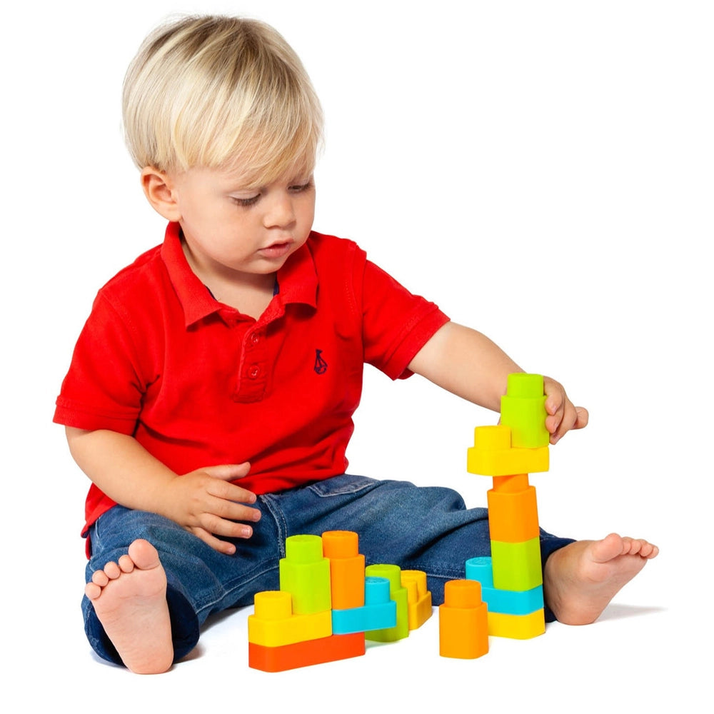 Molto Sac de Blocs Souples 30 Pièces 12M+