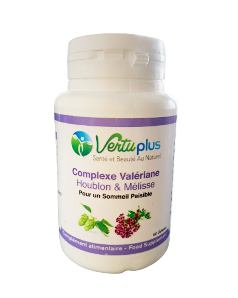 Vertu Plus Complex Valeriana - 60 cápsulas