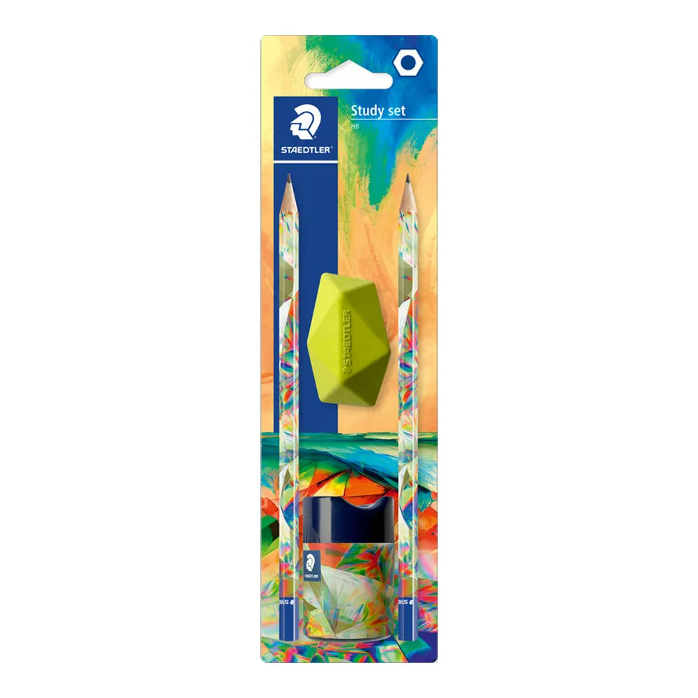 Staedtler  Pack Crayons Graphite HB Multiverse & Gomme & Taille-crayon