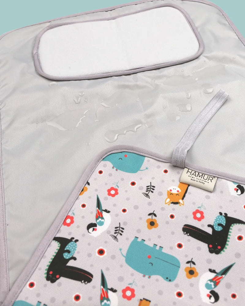 Tapis à Langer Portable - Les Animaux