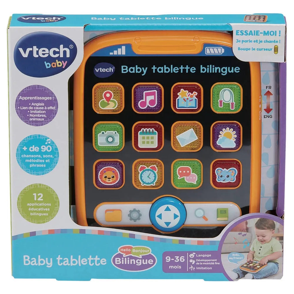 Vtech Baby tableta bilingüe 9-36M