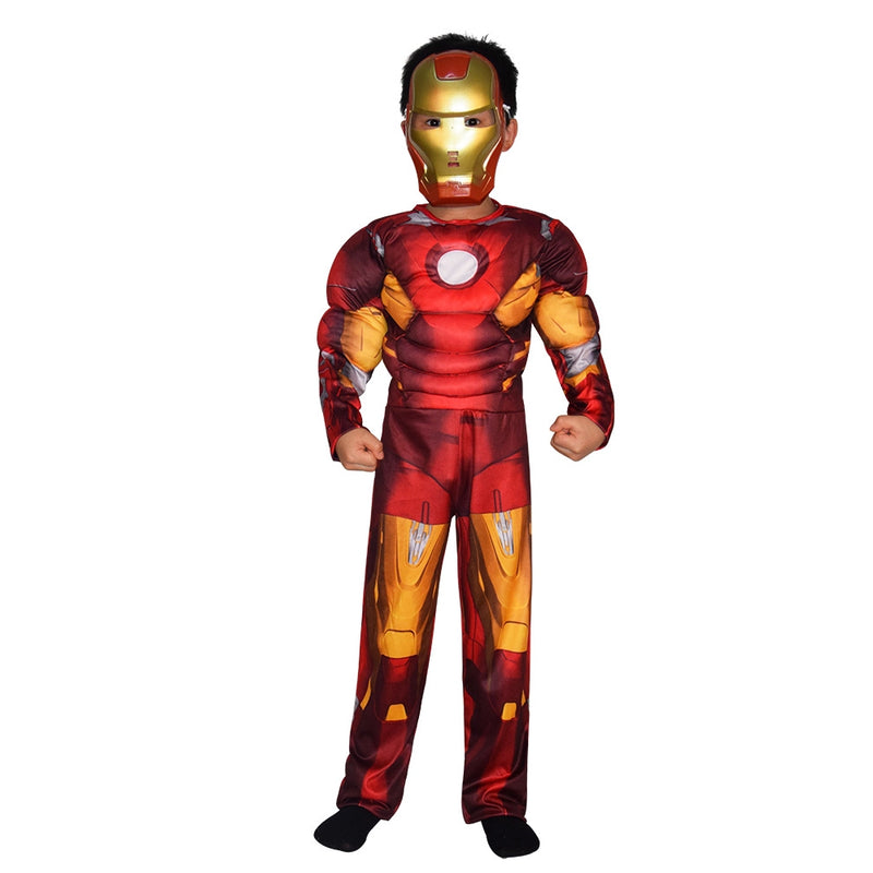 Disfraz Clásico de Iron Man para Niño con Máscara Completa