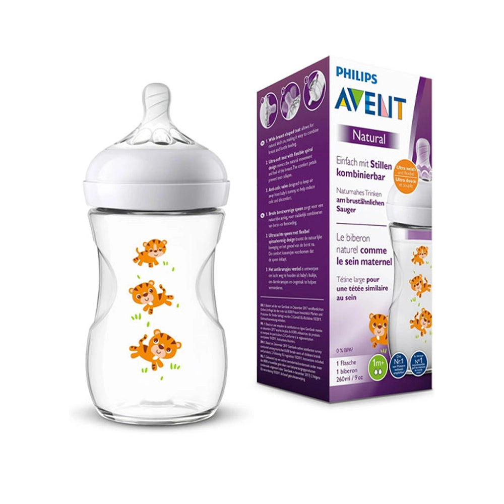 Avent Biberon Natural 260ml - Tigre