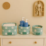 Lot de 3 Paniers Babymat - Étoiles