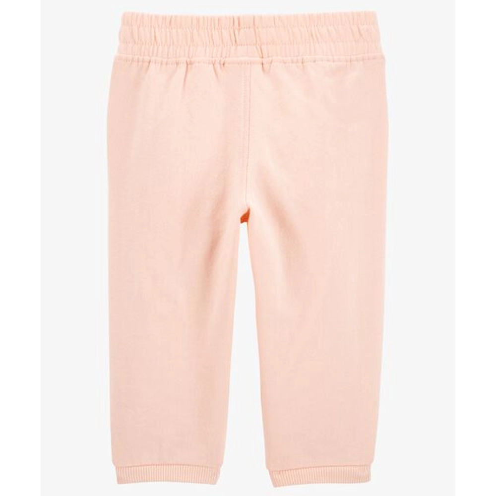 Pantalón de jogging de felpa sin cierre para Bebé Carter's - Rosa