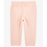 Pantalón de jogging de felpa sin cierre para Bebé Carter's - Rosa
