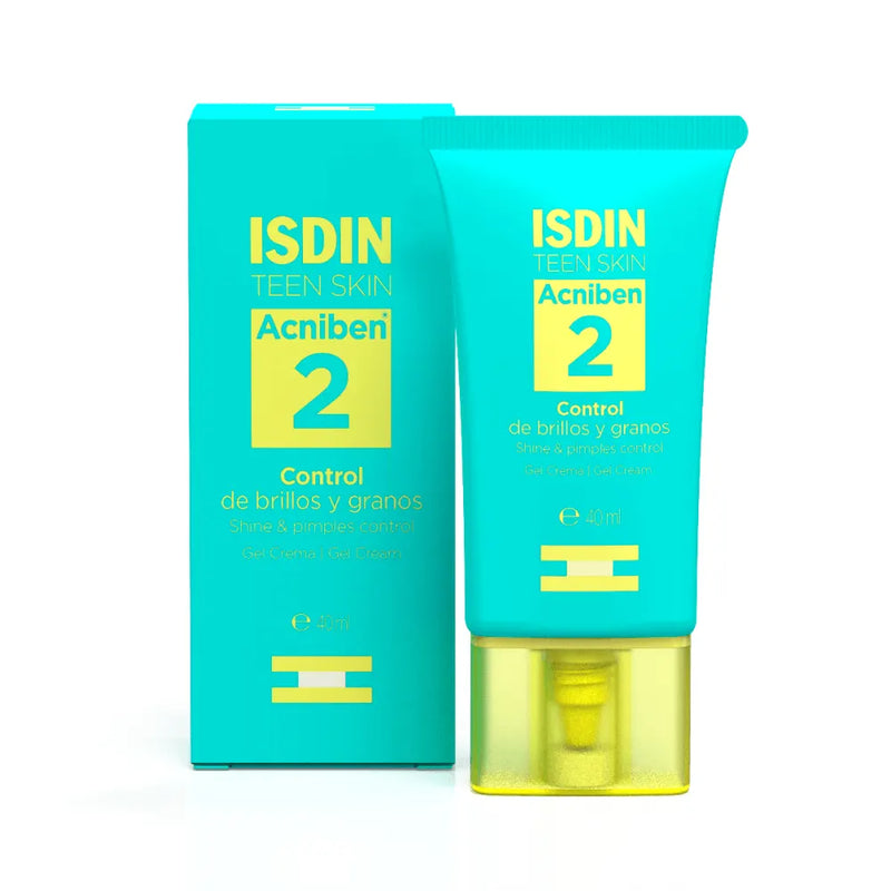 ISDIN Acniben 2 Contrôle Brillance et Boutons 40ml