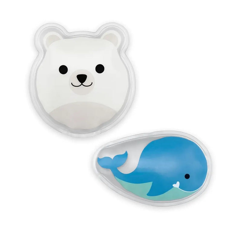 Dr. Brown's Pack de 2 Compresas Frías - Oso y Ballena