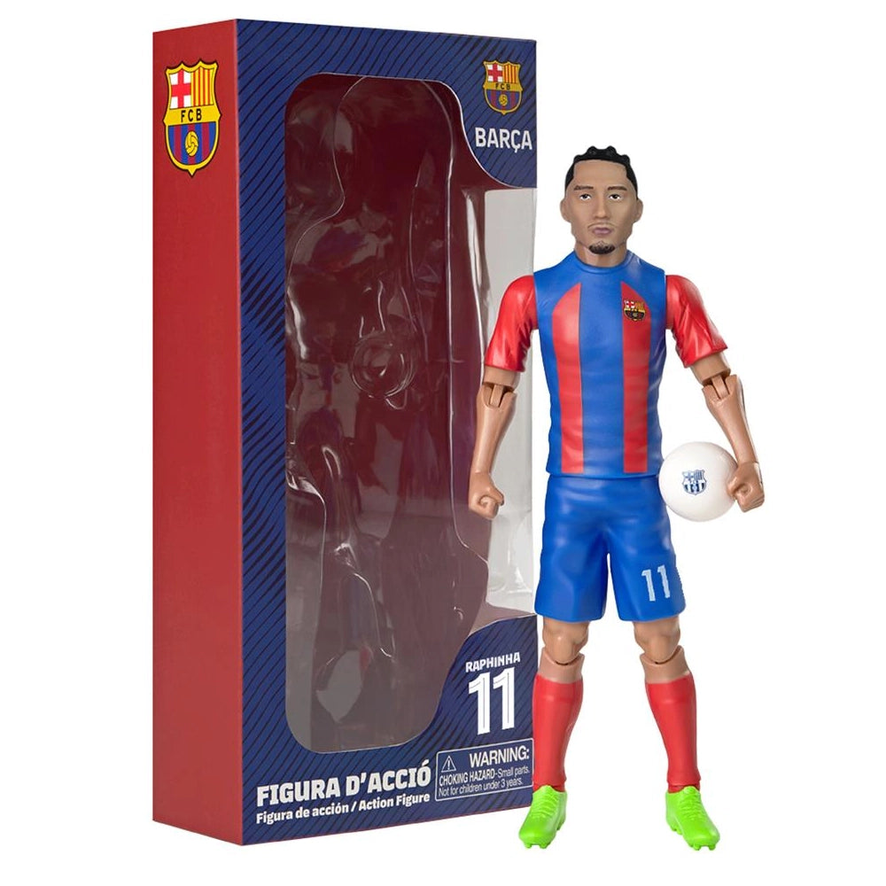Figurine de Football 20cm SOCKERS FC Barcelona Raphinha 3A+