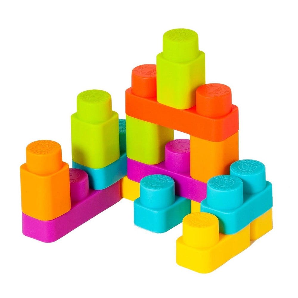 Molto Sac de Blocs Souples 30 Pièces 12M+