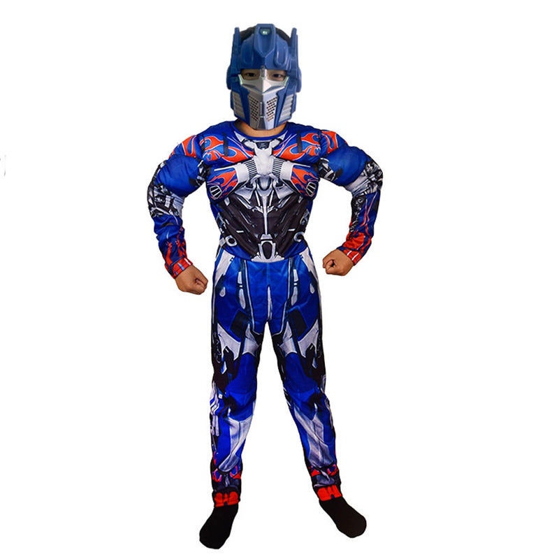 Disfraz de Optimus Prime para Niño con Casco Integral