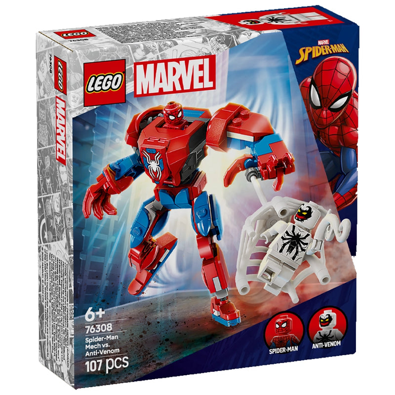 Lego Meca de Spider-Man vs. Anti-Venom 6A+