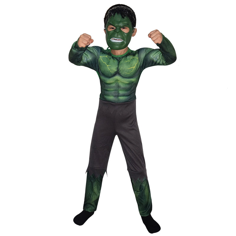 Disfraz de Hulk para Niño con Máscara