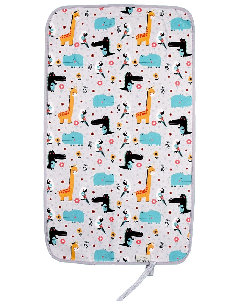 Tapis à Langer Portable - Les Animaux