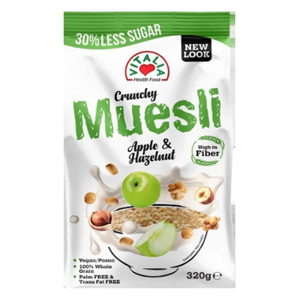 Vitalia Health Food Crunchy Muesli Hazelnut Apple - 320g