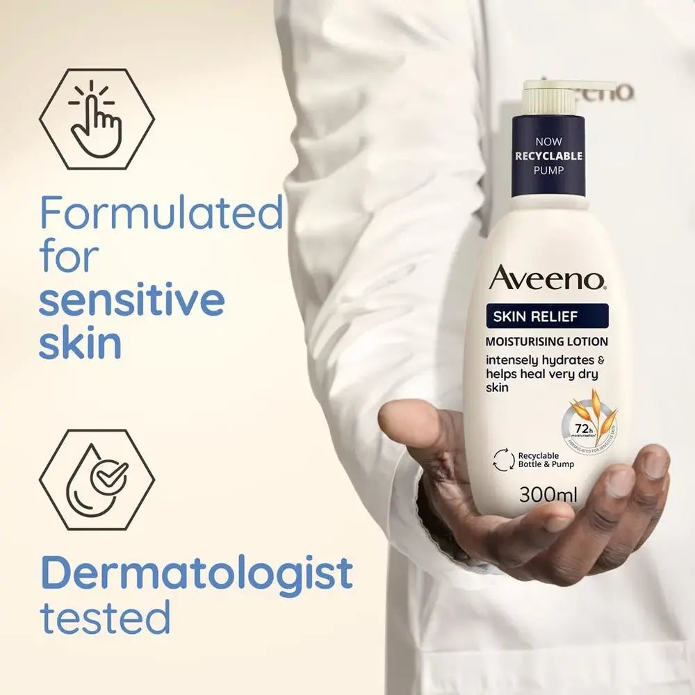 Aveeno Skin Relief Lotion Hydratante Corps 300 ml – vue du produit