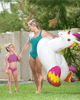 Bestway Bouée A Chevaucher Unicorne