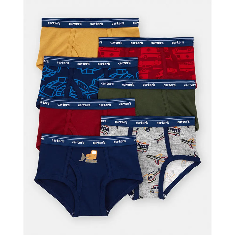 Carter's Boy's 7-Pack Cotton Briefs