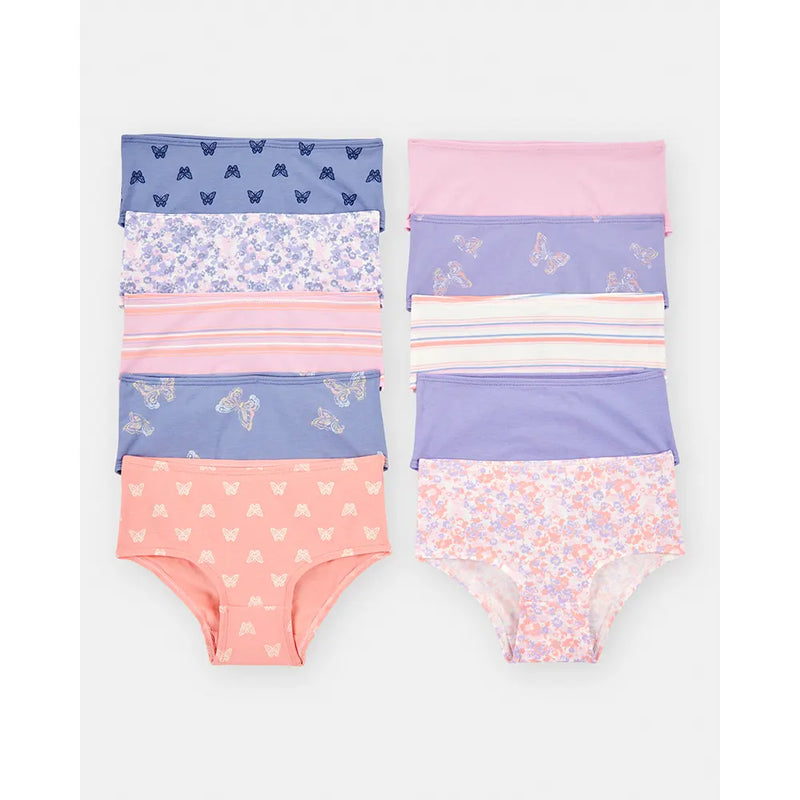 Carter's Girl's 10-Pack Panties - Butterfly