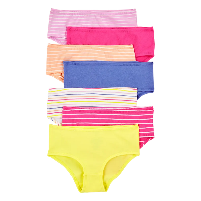 Carter's Girl's 7-Pack Stretch Panties