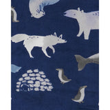 Pyjama 2 pièces enfant motif animaux arctiques