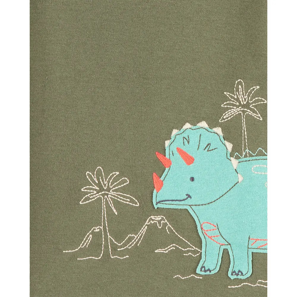 Pyjama 4 Pièces en Coton Garçon Carter's - Dinosaure