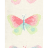 Pyjama 4 pièces papillon fille - 100% Coton
